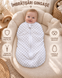 Pelincă cocon căptușită Pampy cu fermoar 50-56 cm (0-1 luni) alb  17648406 foto 7