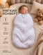 Pelincă cocon căptușită Pampy cu fermoar 50-56 cm (0-1 luni) alb  17648406 foto 6