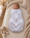Pelincă cocon căptușită Pampy cu fermoar 50-56 cm (0-1 luni) alb  17648406 foto 2