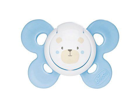 Соска Chicco Physio Comfort силиконовая Blue 0-6M 1шт D999MARKET_72415879 фото