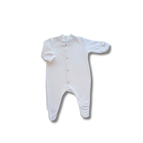 Salopeta cu m&acirc;necă lungă Pampy White 0-1 luni ID999MARKET_1924794 foto