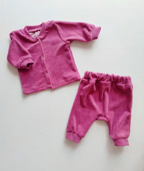 Set Camasa + Pantaloni Pampy Roz Violet ID999MARKET_6458212 foto