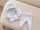 Costum alb sportiv personalizat Hanorac+pantolanasi 1-3 luni ID999MARKET_6795696 foto 7