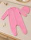 Слип+шапочка Pampy (3-6 мес) Pink ID999MARKET_6766782 фото 2