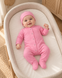 Слип+шапочка Pampy (3-6 мес) Pink ID999MARKET_6766782 фото 3