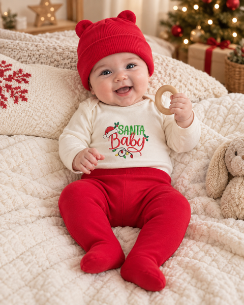 Set pentru bebeluş  "Santa Baby" 56-62 cm (0-1 luni) ID999MARKET_6052842 foto