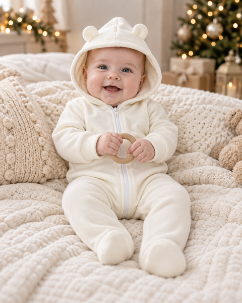 Set pentru bebeluş  "Santa Baby" 56-62 cm (0-1 luni) ID999MARKET_6052842 foto