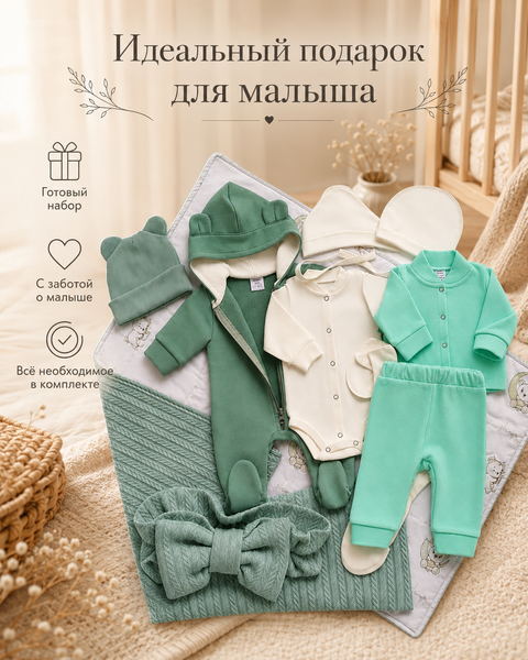 Set Pampy pentru externarea nou-născutului 50-56 cm (0-1 luni) 33223979 foto