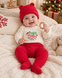 Set pentru bebeluş  "Santa Baby" 56-62 cm (0-1 luni) ID999MARKET_6052842 foto 2