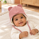 Caciulita cu strat dublu Kashkosre, Flis 0-3 luni, Light Pink ID999MARKET_6016640 foto 4