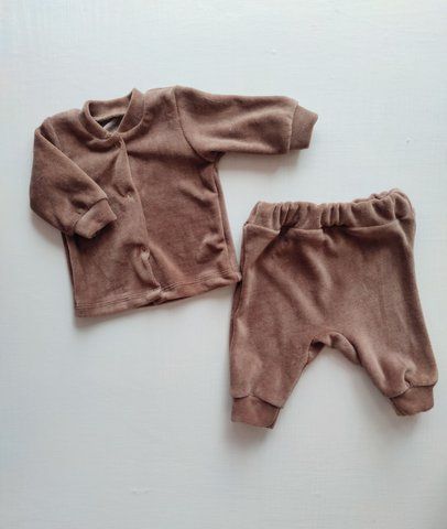 Set Camasa + Pantaloni Pampy Chocolate ID999MARKET_6458221 foto