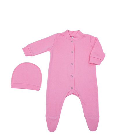 Slip + caciulita Pampy (1-3 luni) Pink ID999MARKET_6766782 foto