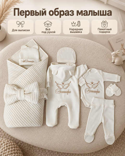 Set Pampy pentru externarea nou-născutului 50-56 cm (0-1 luni) 81127034 foto