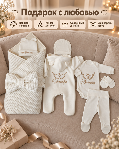 Set Pampy pentru externarea nou-născutului 50-56 cm (0-1 luni) 81127034 foto