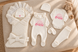 Set pentru externare Pampy Little Princess White (Roz) 56-62 cm (1-3 luni) ID999MARKET_6733657 foto 2