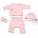 Set din muslin Pampy cu camasa (0-1 luni) Roz ID999MARKET_6846771 foto