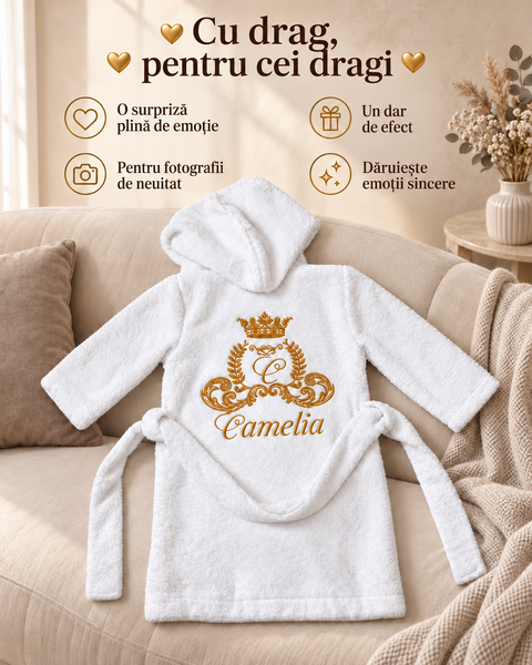 Hălățel de baie Personalizat (9-12 luni) 60399507 foto