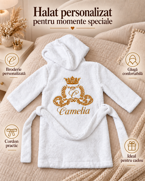 Hălățel de baie Personalizat (9-12 luni) 60399507 foto