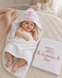 Set pentru botez Pampy &ndash; prosop din mahra + crijmă  83676756 foto 3
