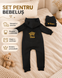 Set personalizat de haine Pampy pentru copii &ndash; salopetă și căciuliță 50-56 cm (0-1 luni) 28565503 foto 6