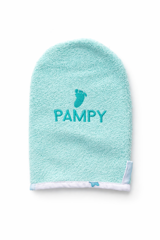 Manușă de baie din bumbac pentru bebeluși Pampy Menta ID999MARKET_6547690 foto