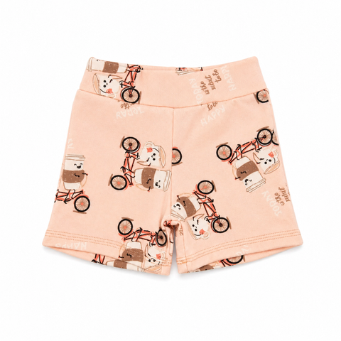 Pantalonași Scurți din Tricot Rib Pampy Coffe 1-3 luni  17968351 foto