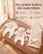 Setul pentru externarea Vafel Ivory 56-62 cm (1-3 luni) ID999MARKET_6710030 foto 6